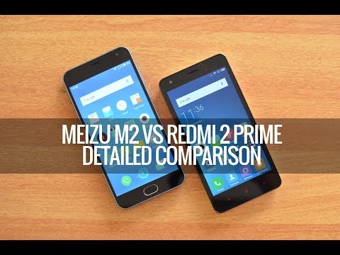 Meizu M2 vs Xiaomi Redmi 2 Prime- Detailed Comparison
