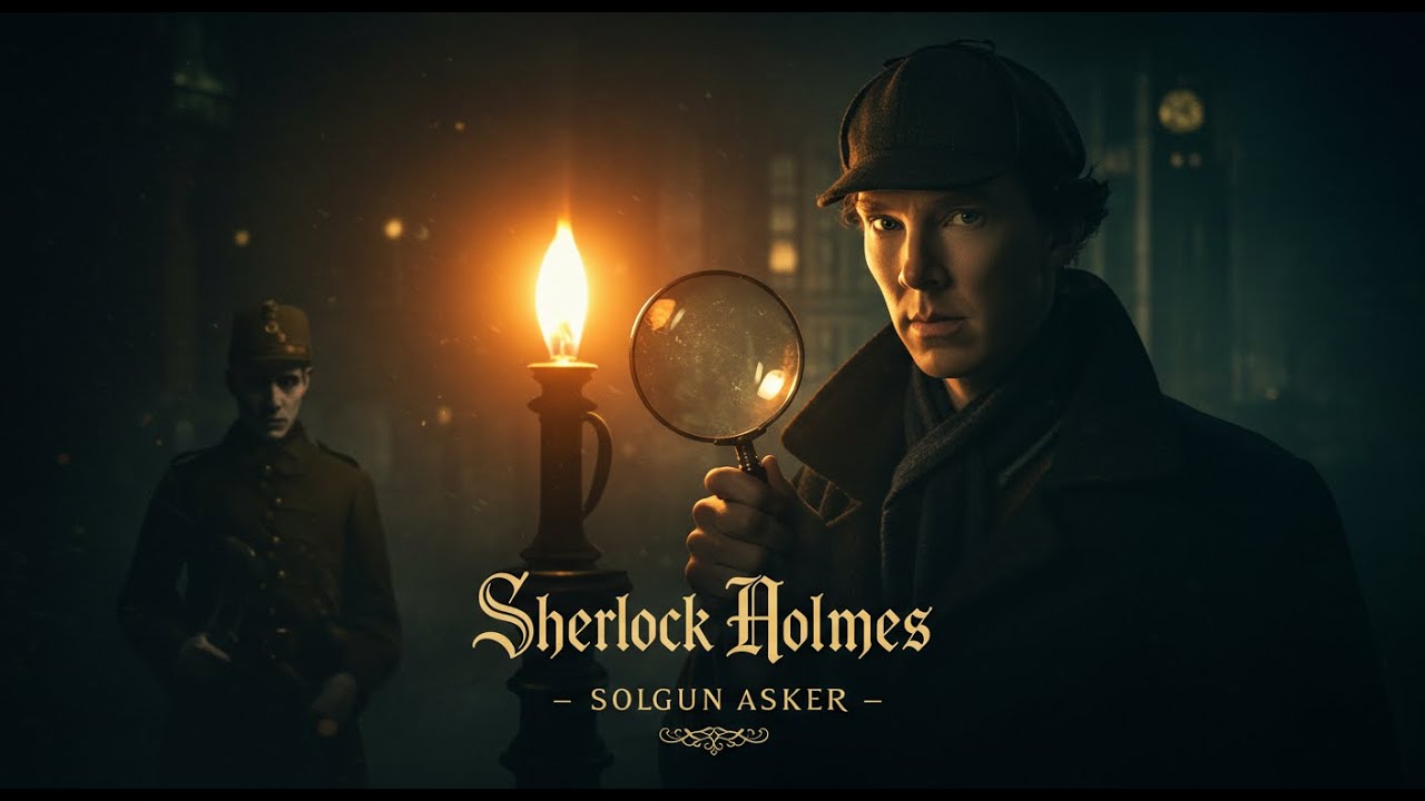 Sherlock Holmes - Solgun Asker - Sesli Kitap - Tek Parça