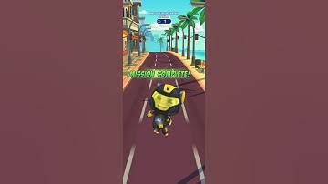 Talking Tom Hero dash ll run for 45 seconds without crashing challenge #talkingtom #short #tranding