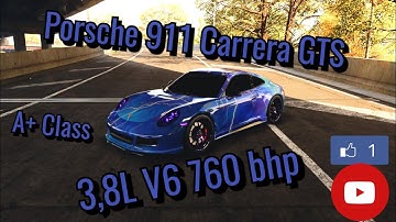 NFS Unbound Porsche 911 Carrera GTS best Tuning Setup A+ Class