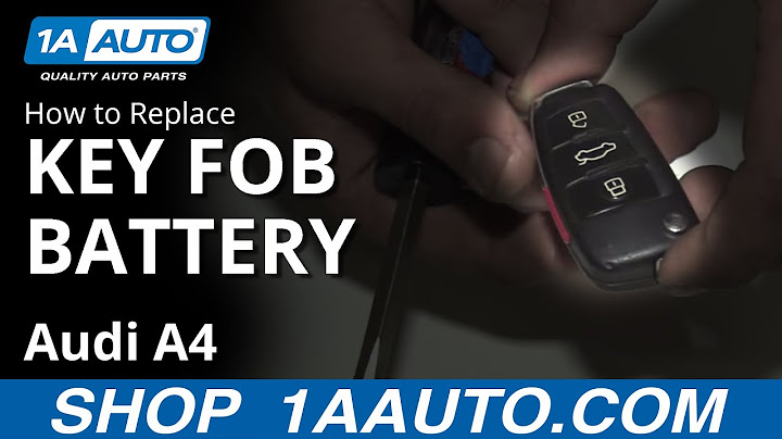 2004 audi a4 key fob replacement