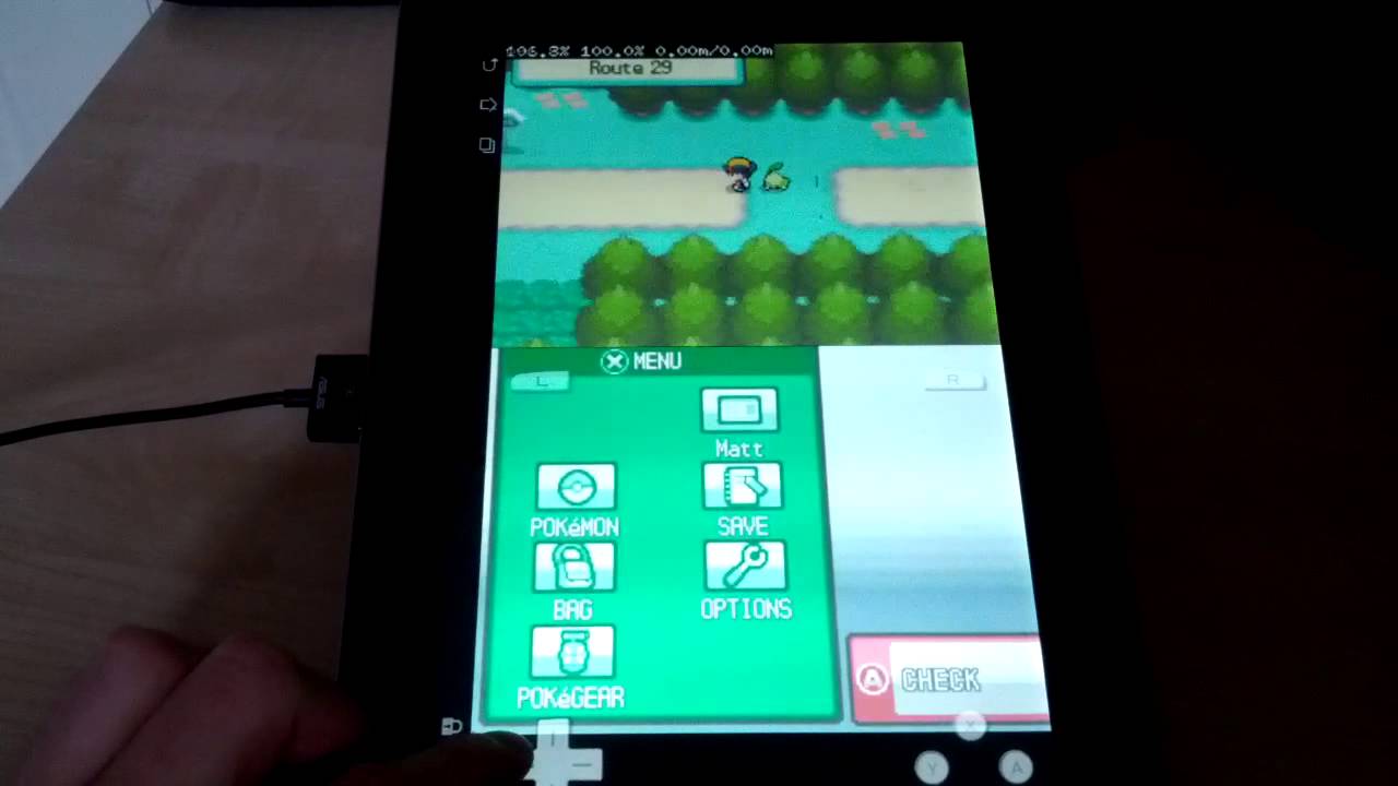 Nintendo Ds Emulator Drastic On Android Tablet Youtube