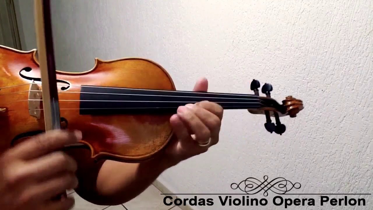 Cordas Encordoamento Violino Strins Violin Opera Perlon Soft Perlon Sintetic Strings Neto Violinos Youtube