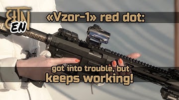 "Vzor-1" red dot: got into trouble, but keeps working!