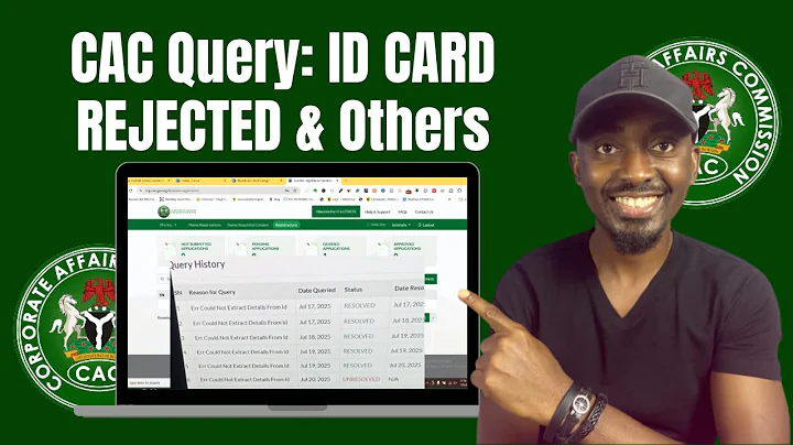CAC Query: ID Card Rejected and other CAC Registration Portal Issues