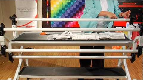BERNINA quilt frame instruction part 1 of 2