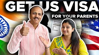 HOW TO GET US VISA FOR YOUR PARENTS | Tourist Visa 2024 | Albeli Ritu