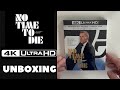 No Time To Die 4K UHD Blu-ray Unboxing | 007 | James Bond | Daniel Craig