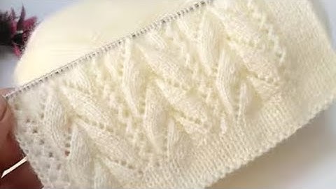 New Knitting Trick! 🔥 Super Easy & Unique Design Pattern for Full Sweater (Step by Step)