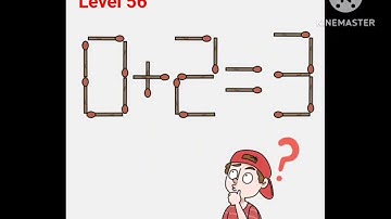 Brain out 2 Level 56 | Move 1 stick to make the equation hold 🎮