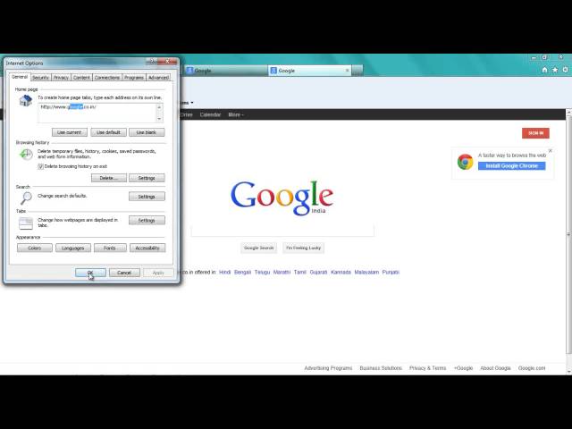 How to Make Google Your Homepage