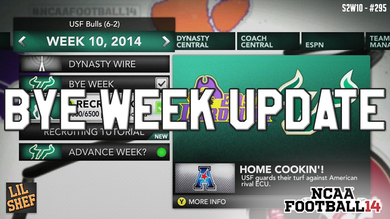 BYE WEEK/RECRUITING | 