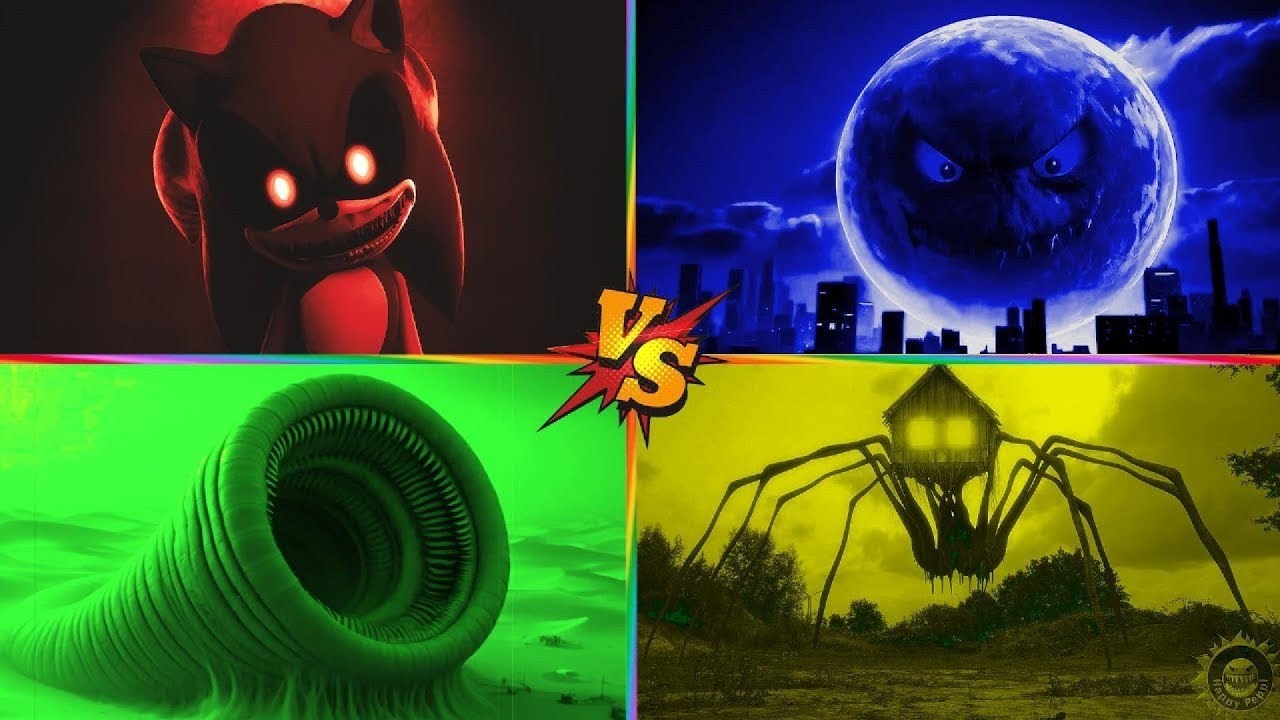 SONIC.EXE 🆚 LUNAR MOON 🆚 EROSION WORM 🆚 SIREN HEAD - Tiles Hop EDM Rush! 
