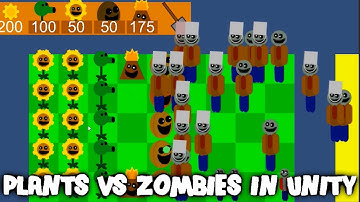 Recreating Plants vs Zombies in Unity