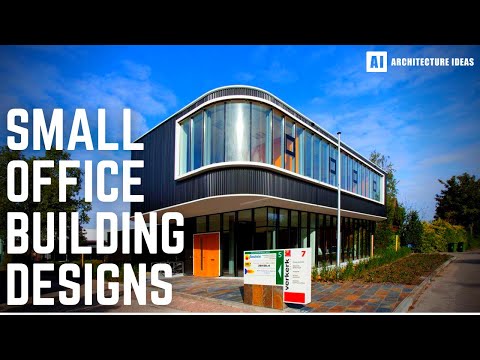 Most Impressive Small Office Building Design Ideas || Office Architecture
