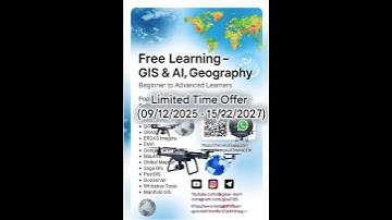 🌍 Free Learning: GIS, AI & Geography #education #map #webmapping #arcgisonline #google #science #new