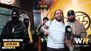 Famous King Ace D'General - Let Me Talk (Who's Next? In Studio Performance) | Hot 97 Wealth
