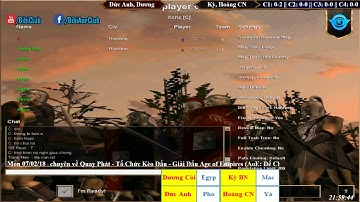 AoE 22 Random Đức Anh, Dương Còi vs Kỳ BN, Hoàng CN Ngày 02/07/2018