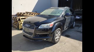 : Audi Q7      Audi Q7 door interior and window glass removal / replacement