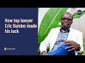How top lawyer eric gumbo made his luck