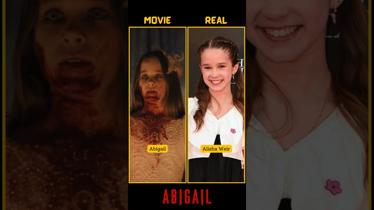Abigail Movie vs Real Cast with Name 