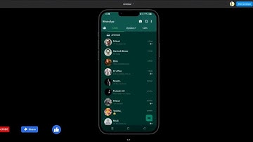 Whatsapp UI Design