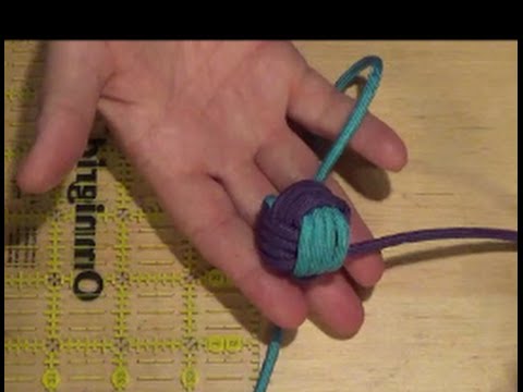 Cheap D.I.Y. monkey fist jig - less - 1000 Ways To Tie