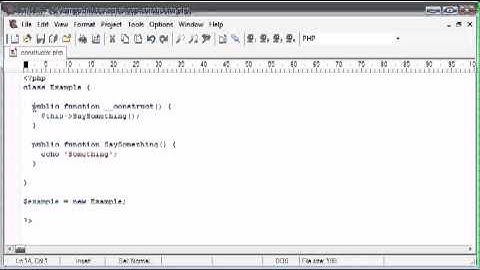 Beginner PHP Tutorial - 195 - Class Constructor