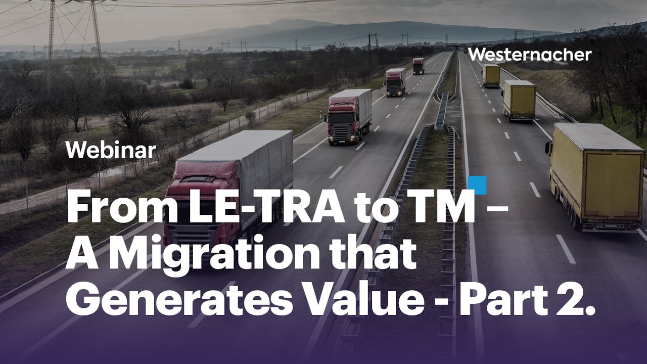 Webinar 2: Von LE-TRA zu SAP TM: Aufbau Ihrer KI-gestützten Transportplattform. 2