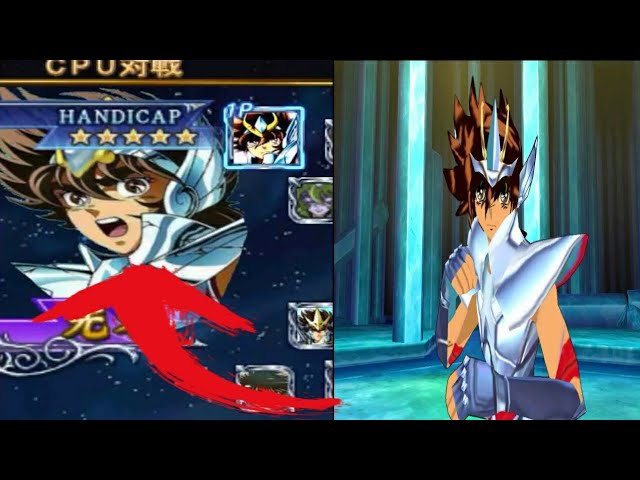 All Characters Unlocked - Saint Seiya Omega: Ultimate Cosmo [PSP] -  Gameplay 1080p 60fps 