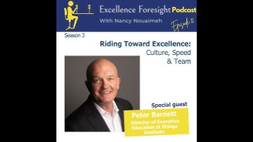 Riding Toward Excellence: Culture, Speed & Team Dynamics- A cyclist’s view on organizational flow...