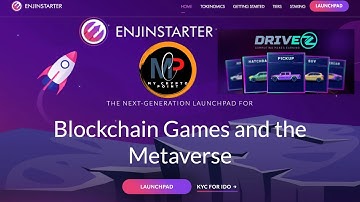 Enjinstarter IDO Launchpad EJS | Cheap and high allocation |Drivez | Gaming | Metaverse