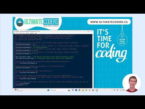 Python Beginner 2.2 Classwork (Variables & Data Types)