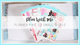 Plan With Me! | Planner Pixie Co Small World