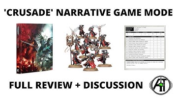 Crusade Narrative Game Mode for Warhammer 40K 9th Edition- Review + How to Play