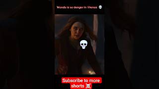 Wanda Maximoff Vs Thanos Battle Of Destiny  marvel wanda thanos shorts