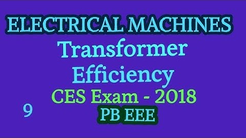 Elect- A 25 KVA, 3300/230 V, 1ϕ transformer has iron & copper losses of 350 W & 400 W.The efficiency