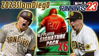 MLB 9 Innings 23 - BEST PADRES PITCHERS WITH SIX SIGNATURE PACKS!!! screenshot 3