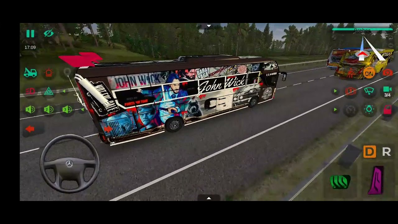 John wick /Bussid/let's reach 50subscibers