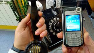 ☎️ Портативний дисковий GSM телефон “БАГТА 50 АТС“ ► Portable Rotary GSM Phone БАГТА 50 АТС