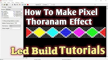 How To Make Pixel Thoranam Effect | Led Build Tutorirals | Atul Light House