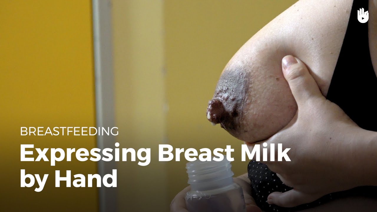 Milk coming out boob