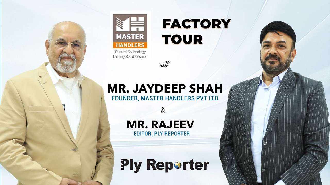 LIVE | FACTORY TOUR & A TALK WITH MR. JAYDEEP SHAH WITH MR. RAJEEV PARASHAR | PLY REPORTER
