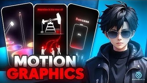 How to Create Motion Graphics In just 2 Minutes For FREE!"