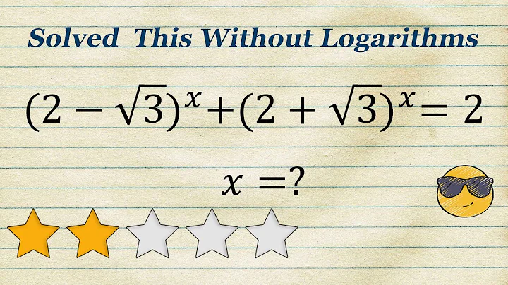 The Clever Trick for Solve Exponential Equation