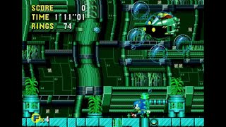 Sonic Hack Walkthrough - Tidal Tempest on The Mega Drive
