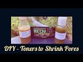 How to make Toner at home | Shrink Pores &amp; Clear Skin  | Matcha Green Tea Toner DIY