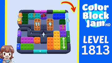 Color Block Jam Level 902 (1813) Solution Walkthrough