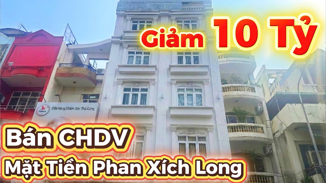 BÁN TÒA NHÀ CỰC VIP NGAY PHAN XÍCH LONG QUẬN BÌNH THẠNH  GIÁ CHỈ 48 TỶ
