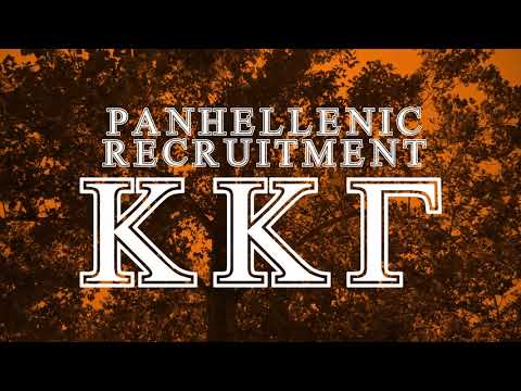Panhellenic House Tour - Kappa Kappa Gamma